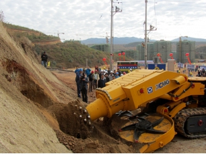 掘進機在雲(yún)南施工