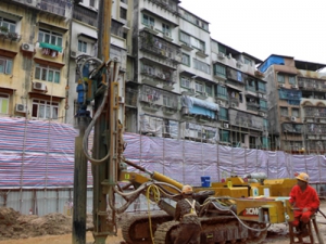 錨杆鑽施工(gōng)3